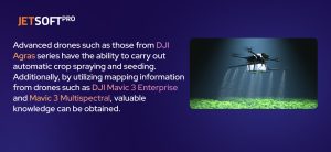 What drons are used in agriculture 
